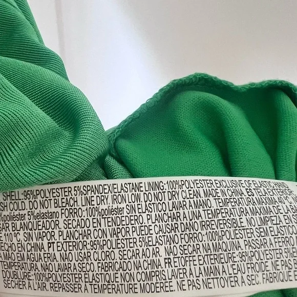 Elegant Green Sleeveless Maxi Open Back Dress Size Large - Picture 11 of 11